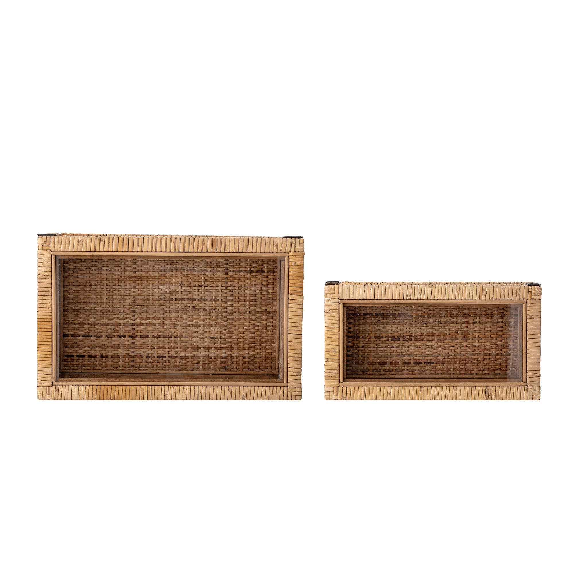 Bloomingville Lally Box w/Lid, Nature, Rattan