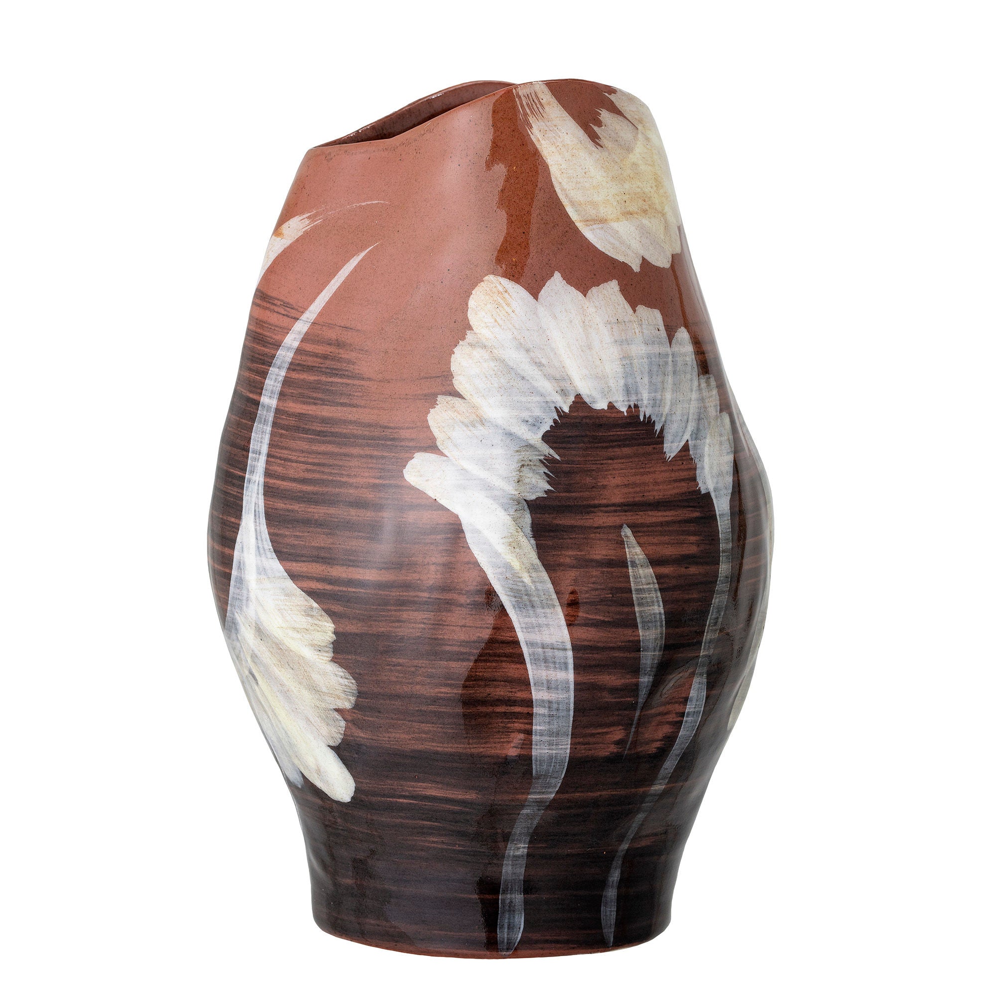 Bloomingville obsa vase, brun, stentøj