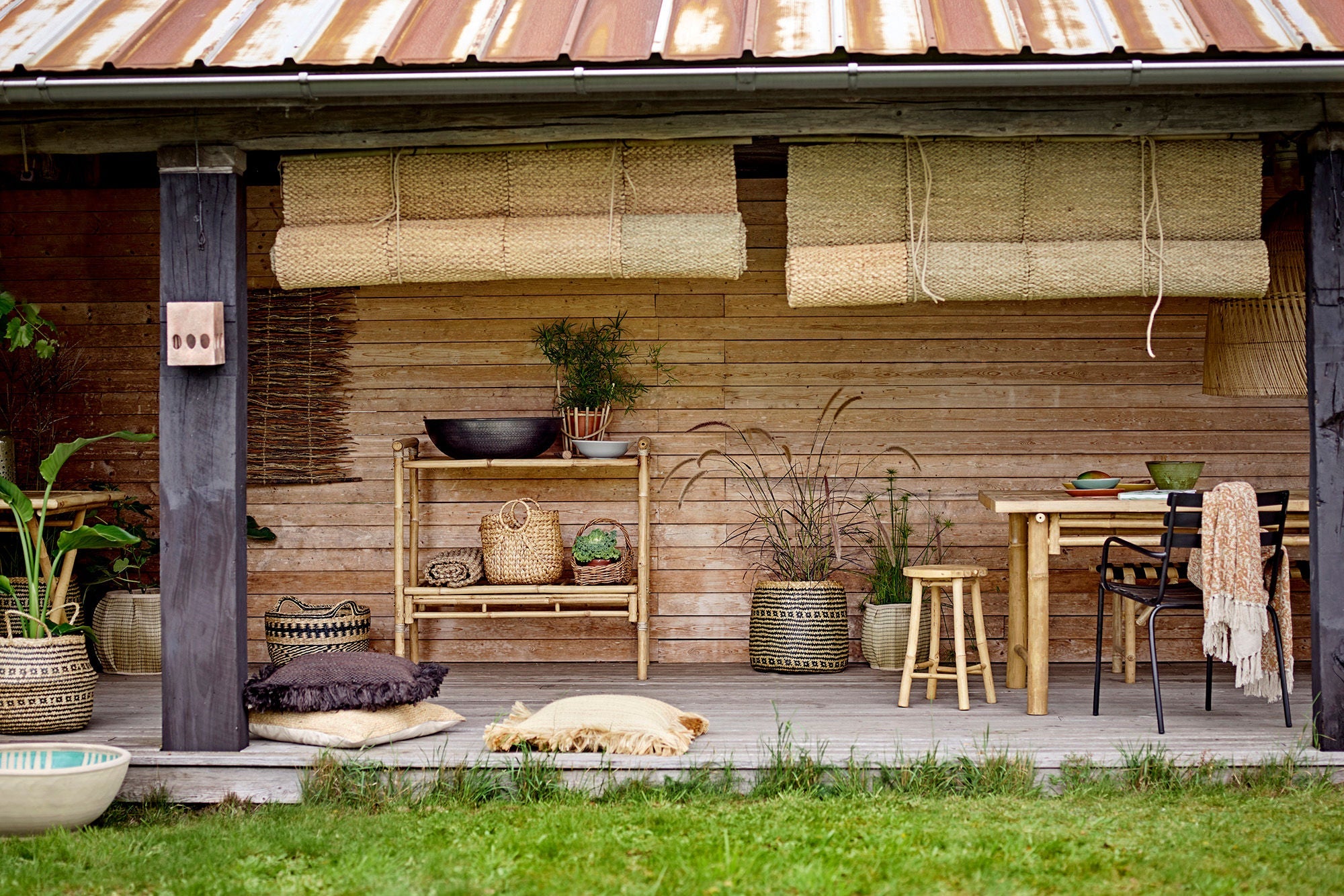 Bloomingville Sole Stool, Nature, Bambus