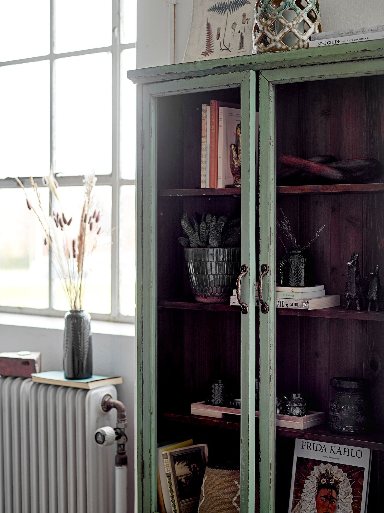 Collection créative Hazem Cabinet, Green, Firwood