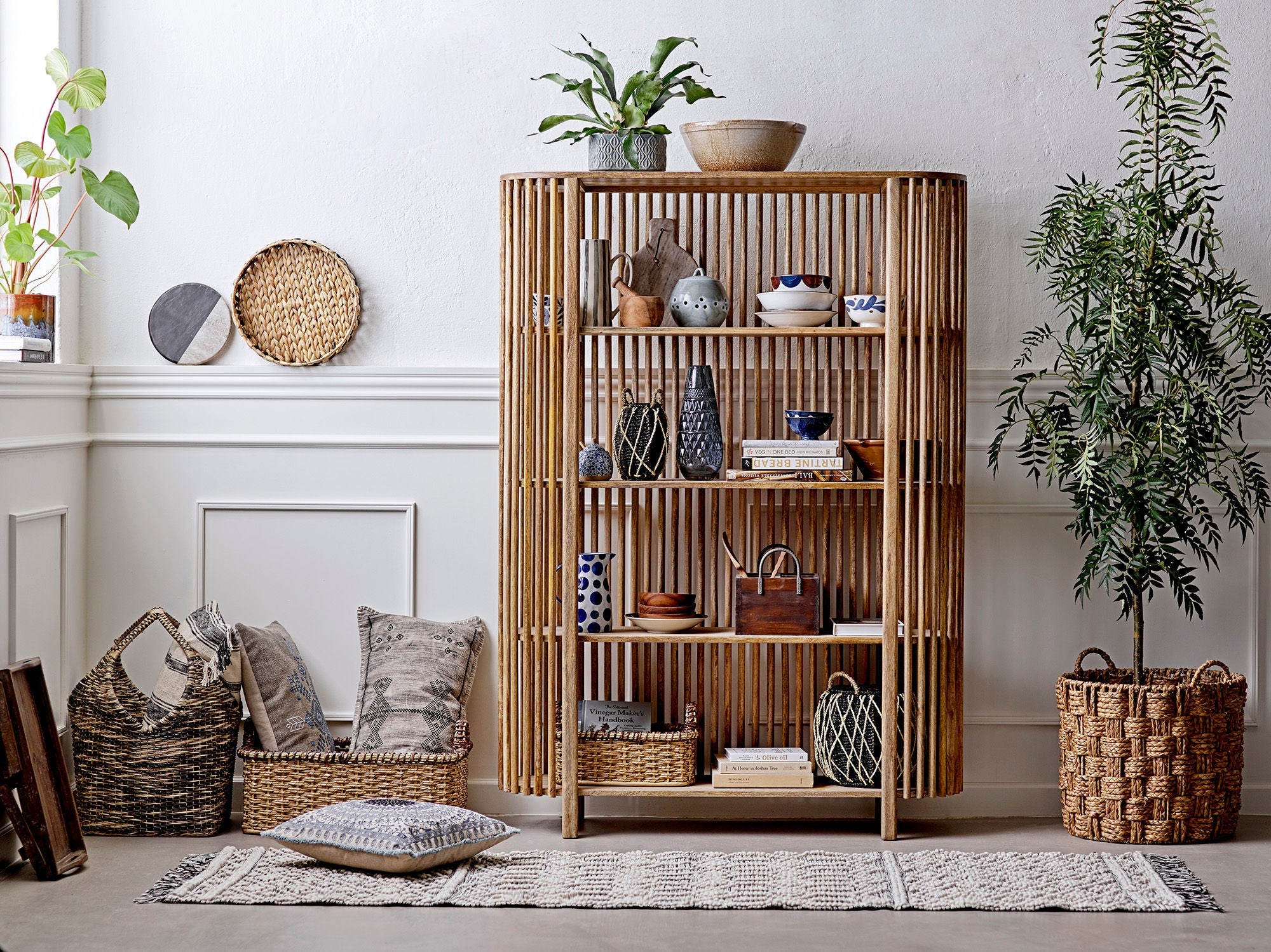 Creatieve collectie Todi Basket, Nature, Palm Leaf