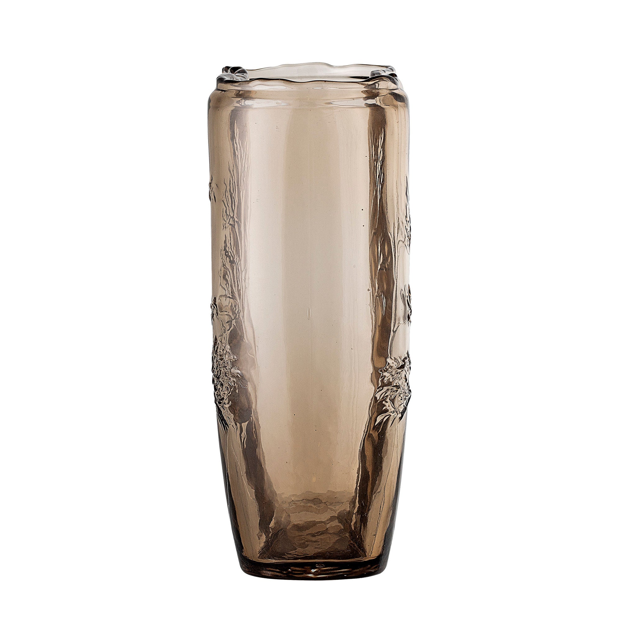 Bloomingville Jara Vase, bruin, glas