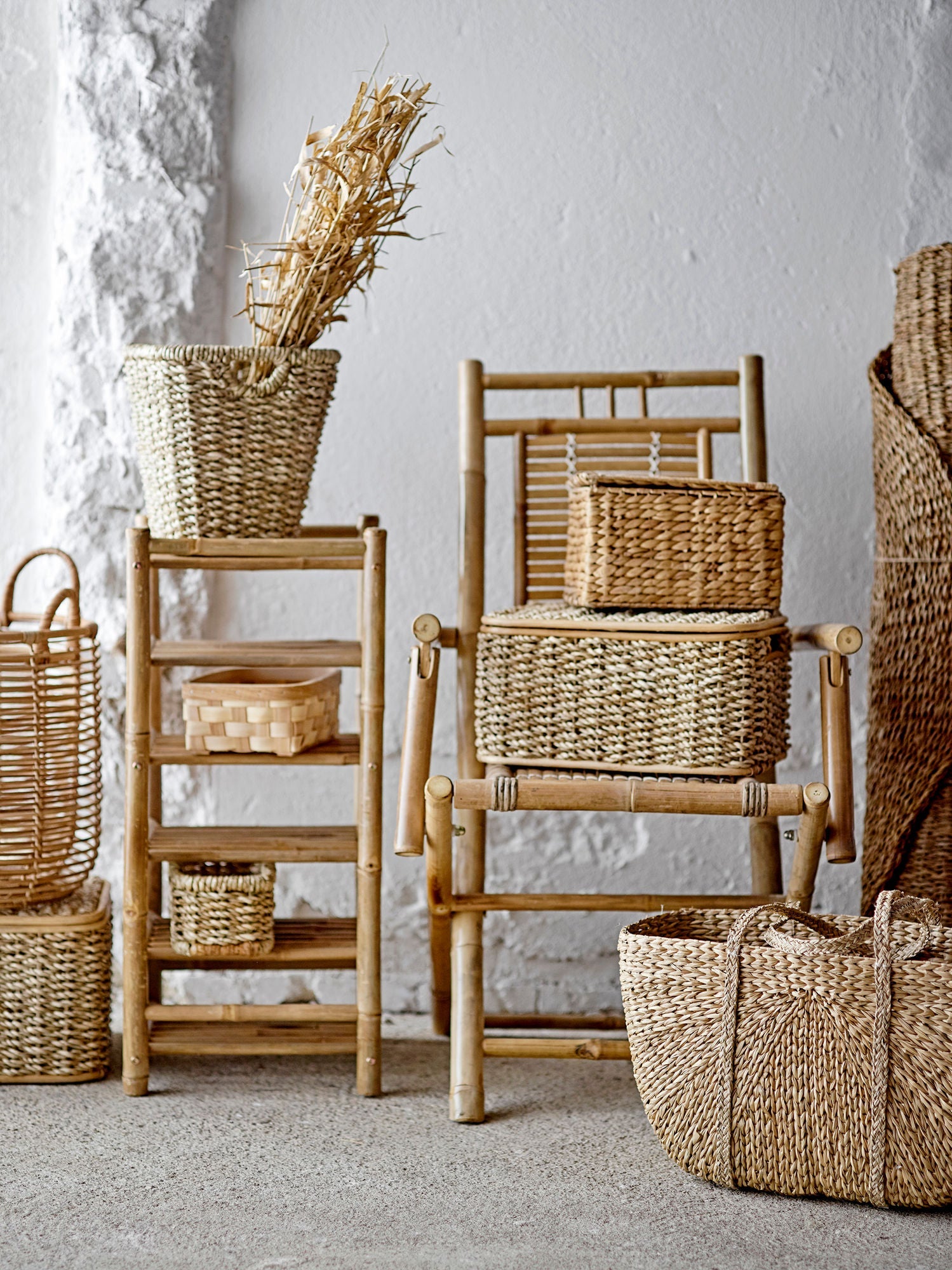 Baneta Bloomingville Lyng, Naturaleza, Rattan