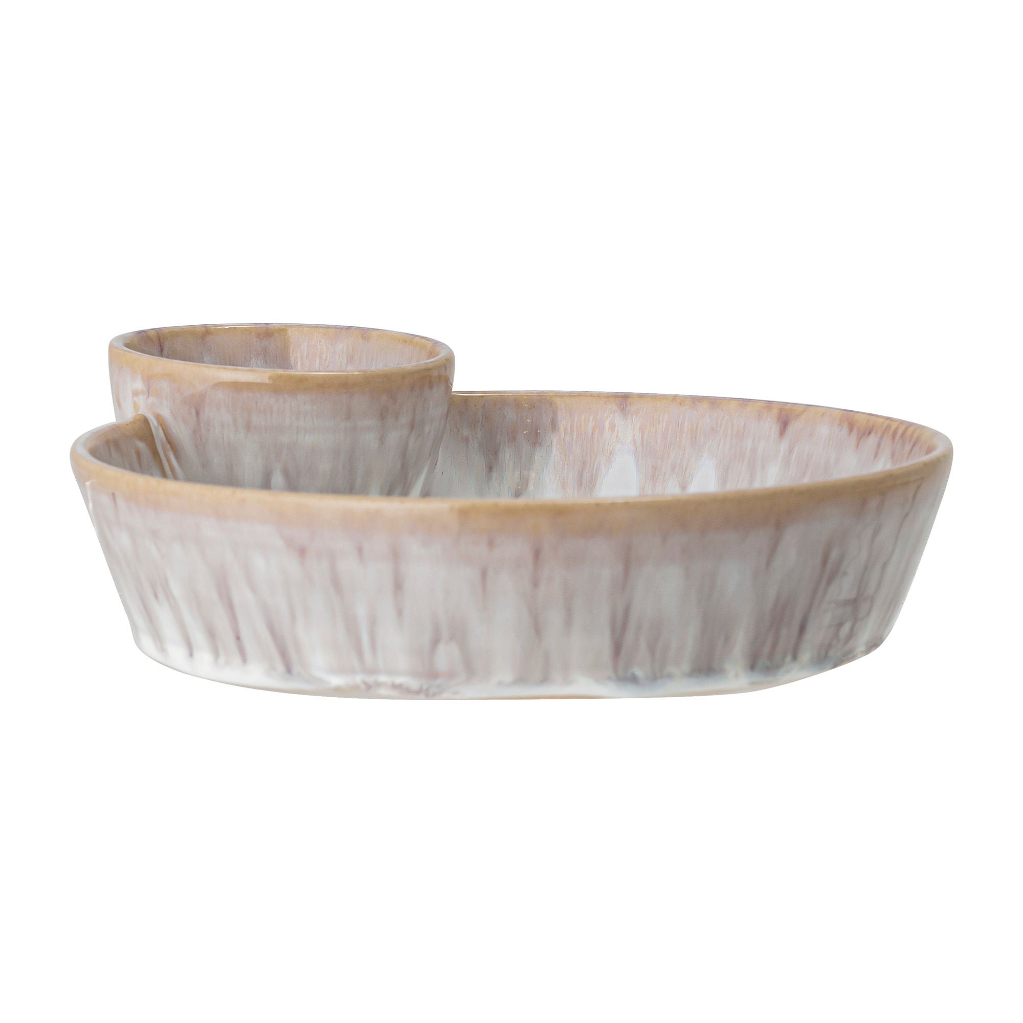 Bloomingville Caya Bowl, Nature, Stenteware