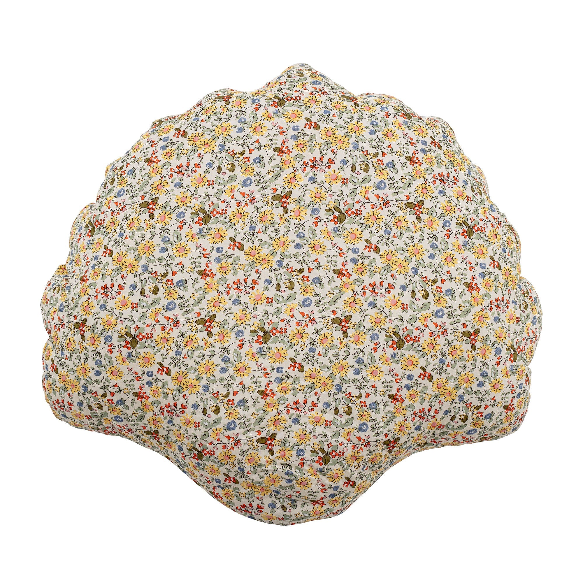 Bloomingville MINI Fro Cushion, Yellow, Polyester