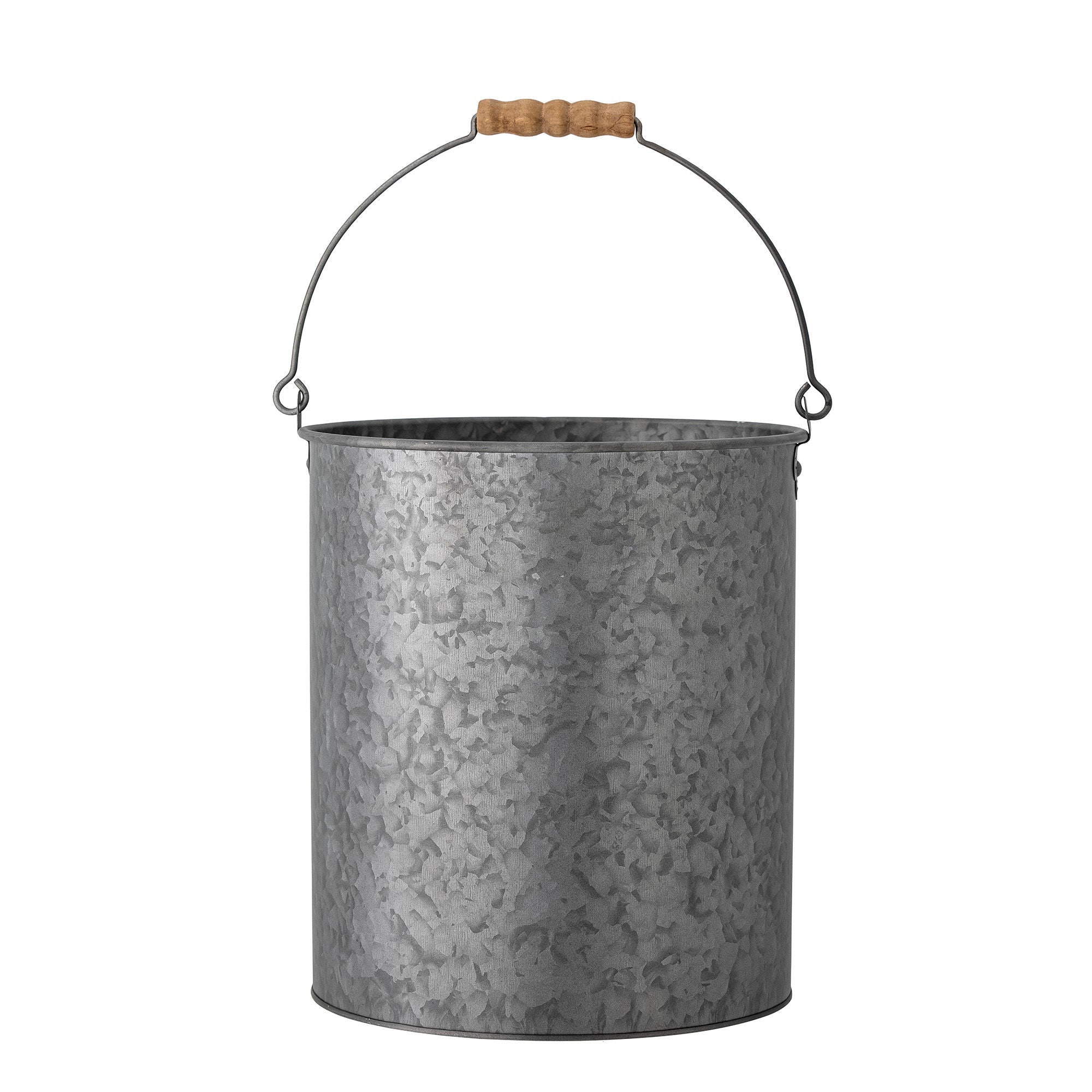 Bloomingville Dusan Bucket, grigio, metallo