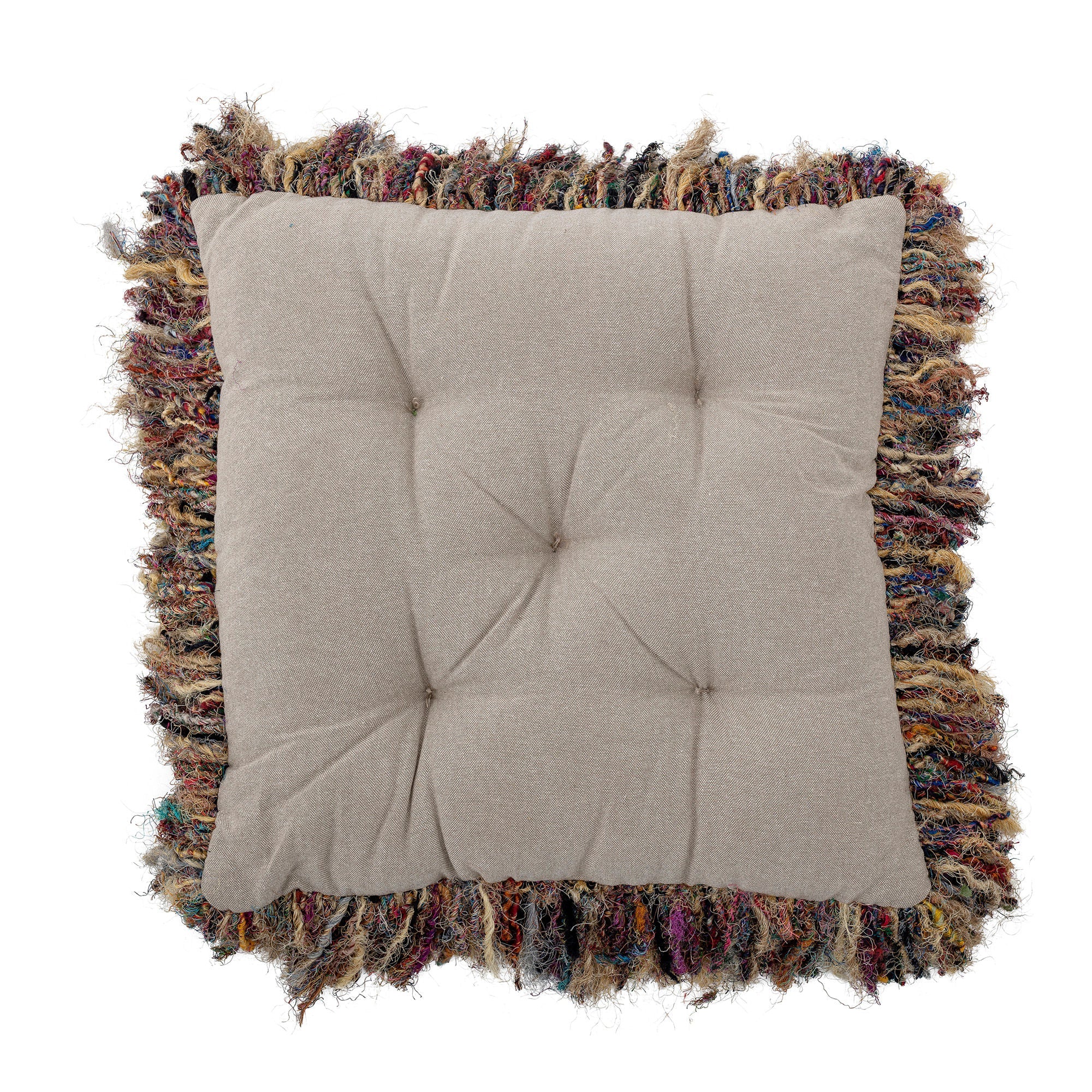 Bloomingville Darko Cushion, nature, coton