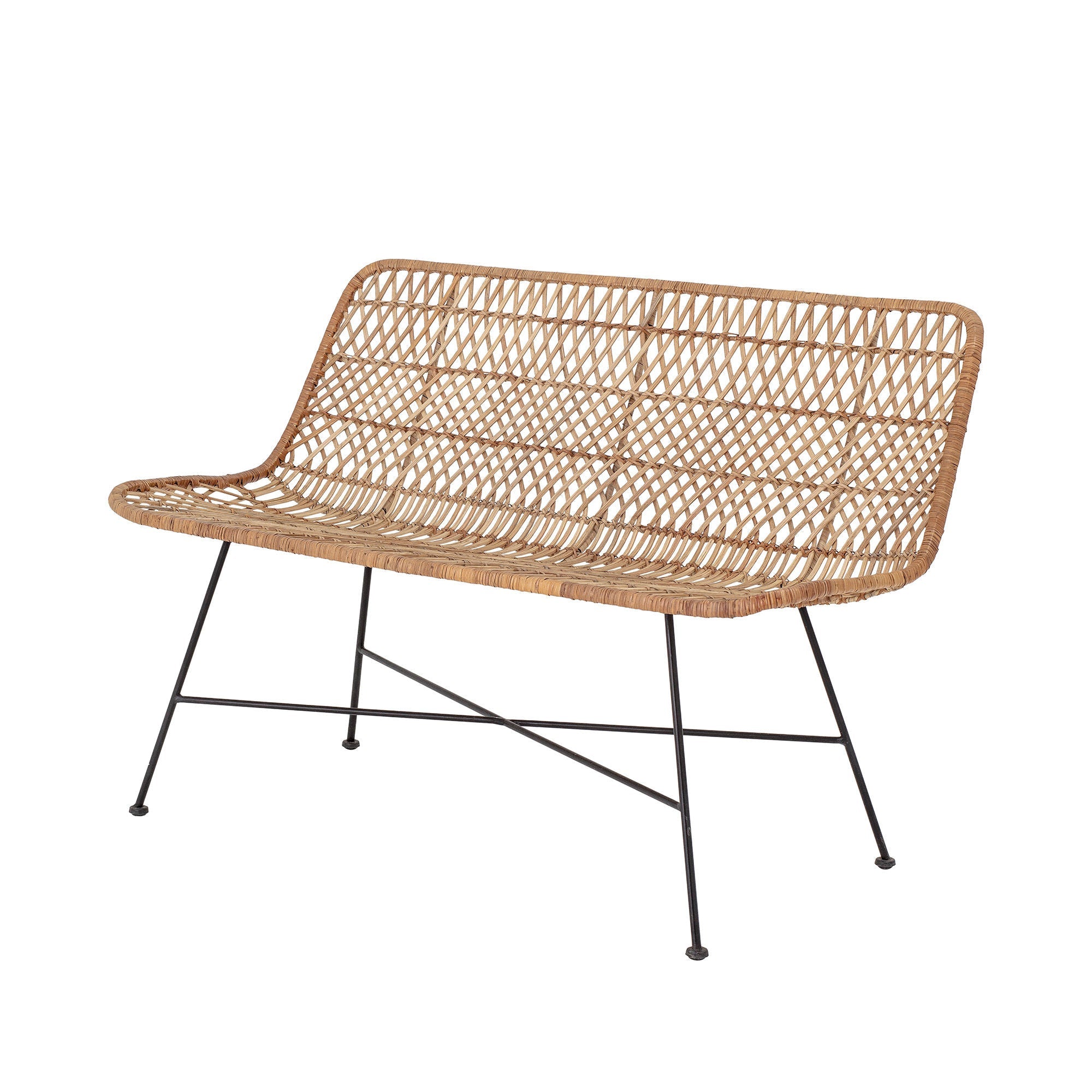 Bloomingville Hallie Bench, Nature, Rattan