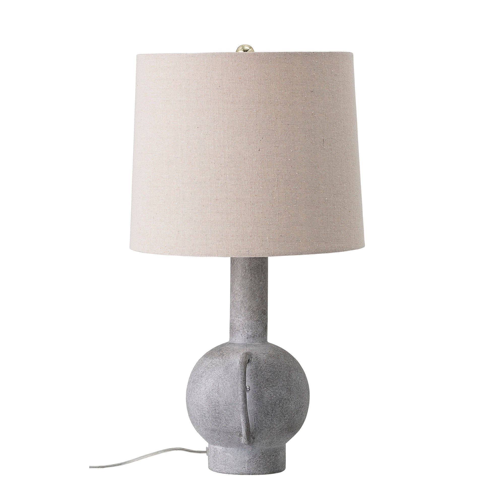 Bloomingville Kean Table lamp, Grey, Terracotta