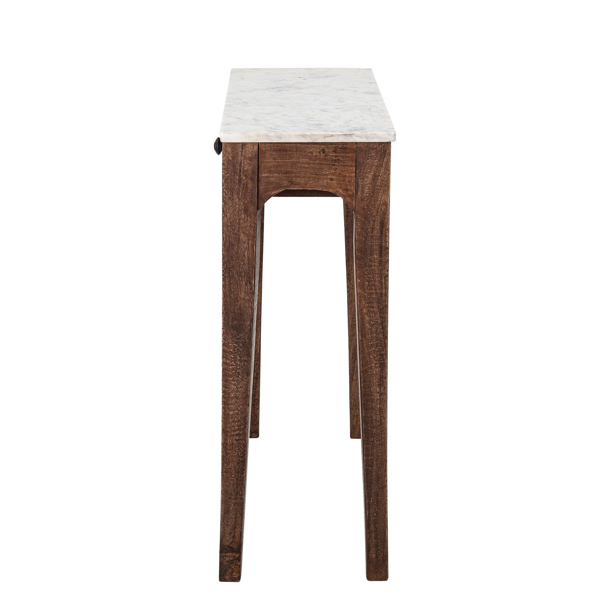 Creative Collection Huuge Console Table, Brown, Marble