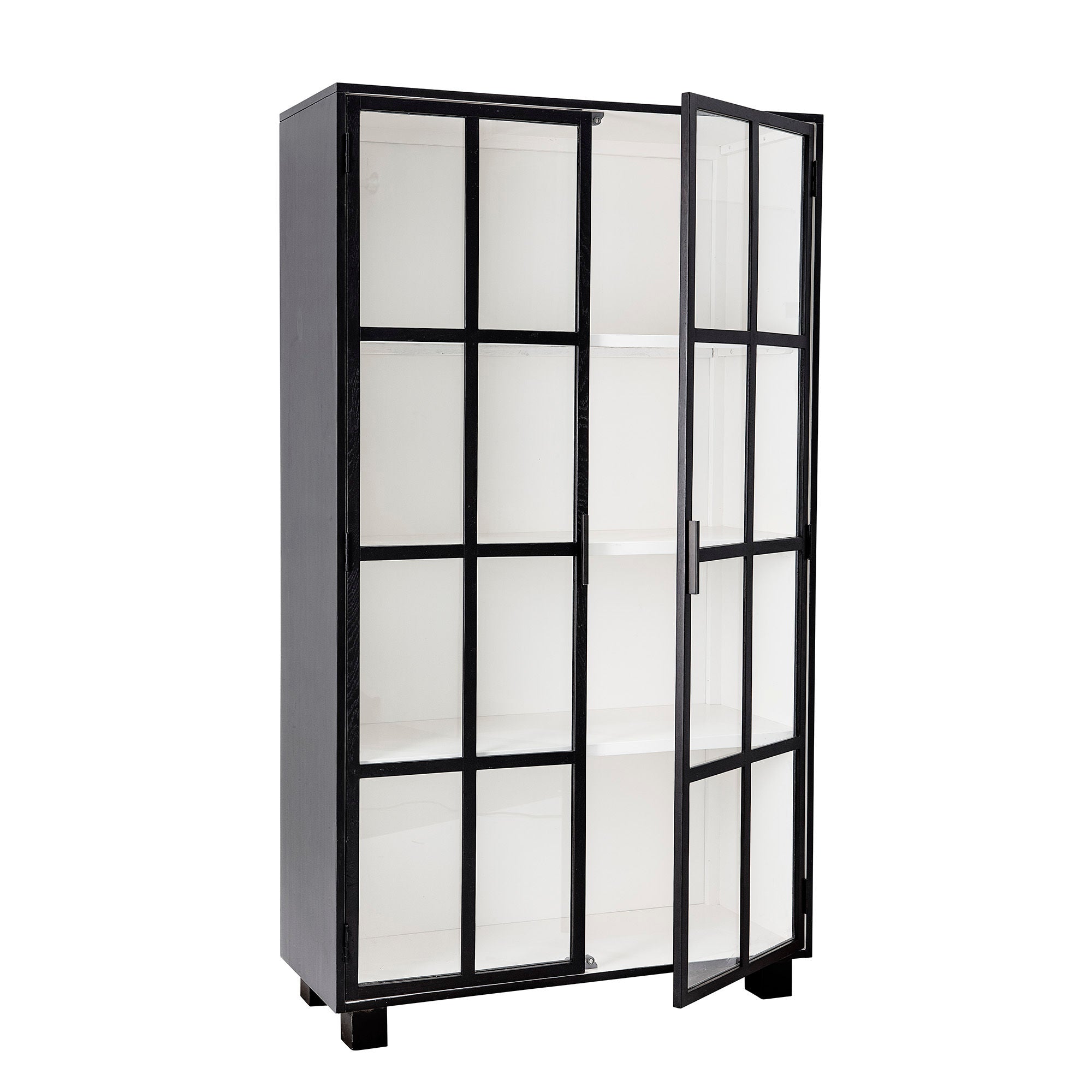 Bloomingville Isabel Cabinet, zwart, eiken