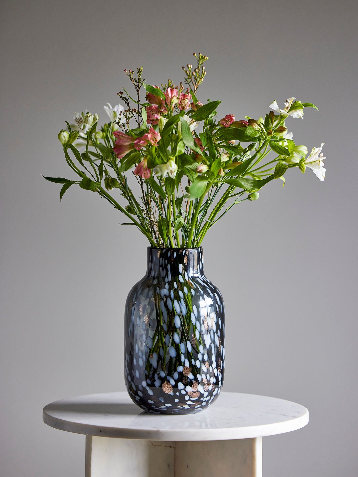 Bloomingville Gwan Vase, Gray, Glass