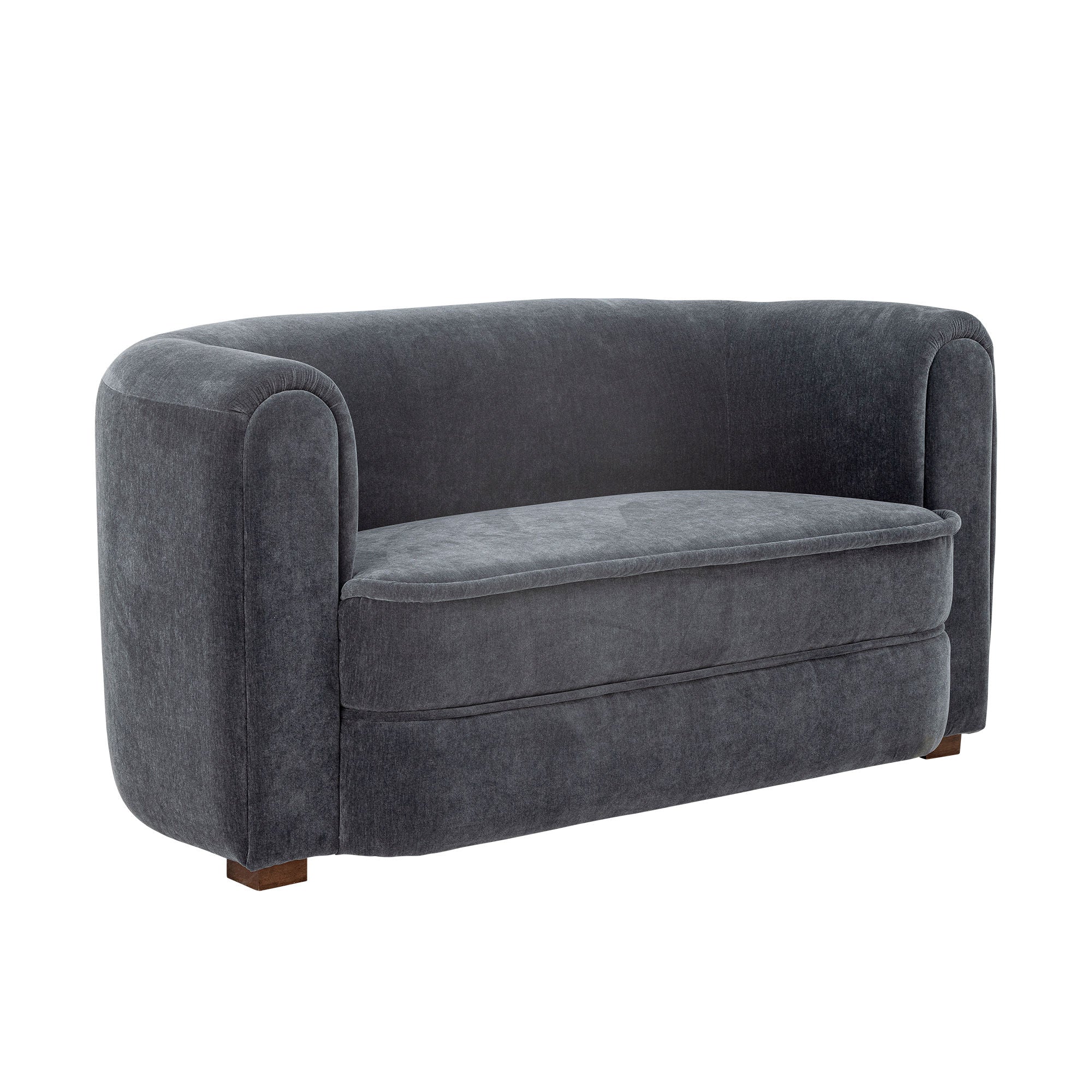 Kreative Sammlung Malala Sofa, Blau, recyceltes Polyester