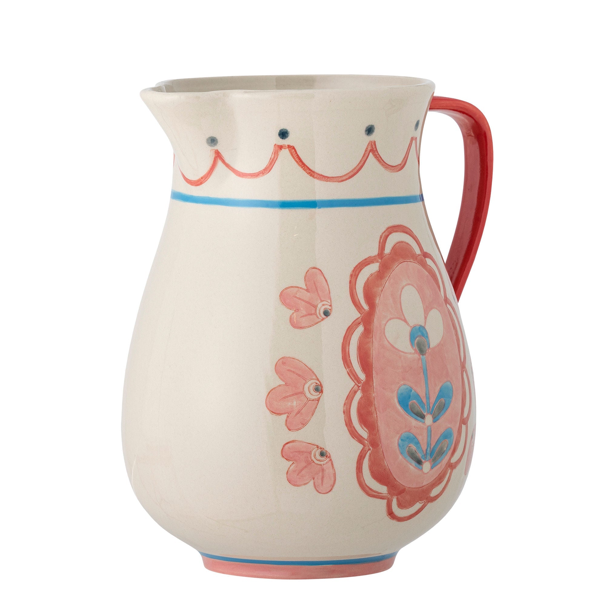 Bloomingville Odina Jug, Rose, steingarts