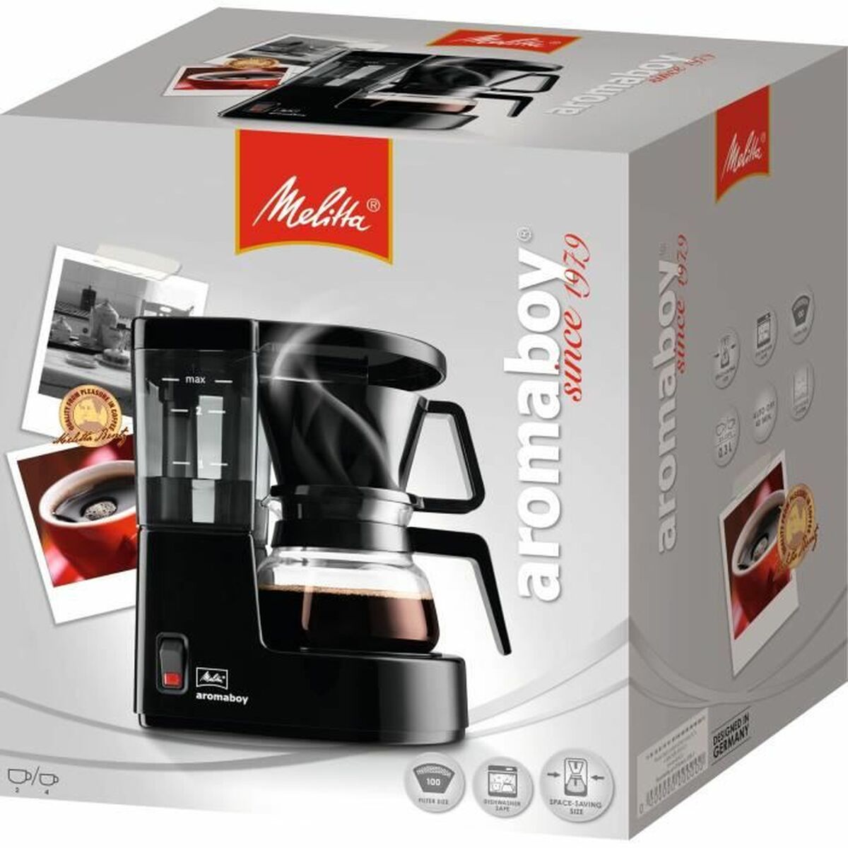Drip Coffee Machine Melitta Aromaboy 500 W Nero 500 W