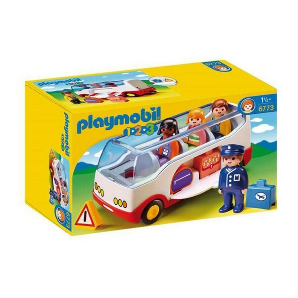 Speelset 1.2.3 Bus Playmobil 6773 Wit