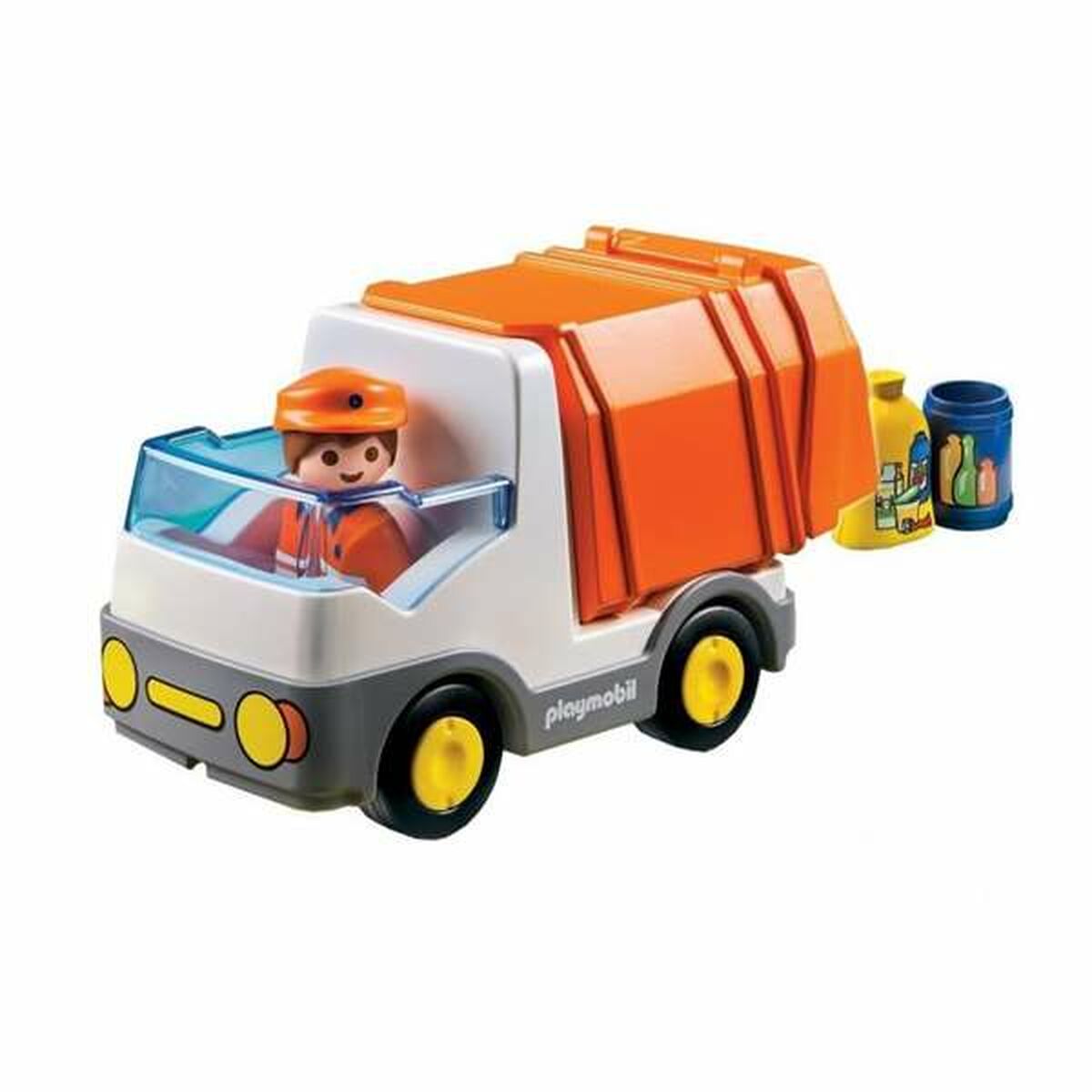 Playset Playmobil 1,2,3垃圾车6774