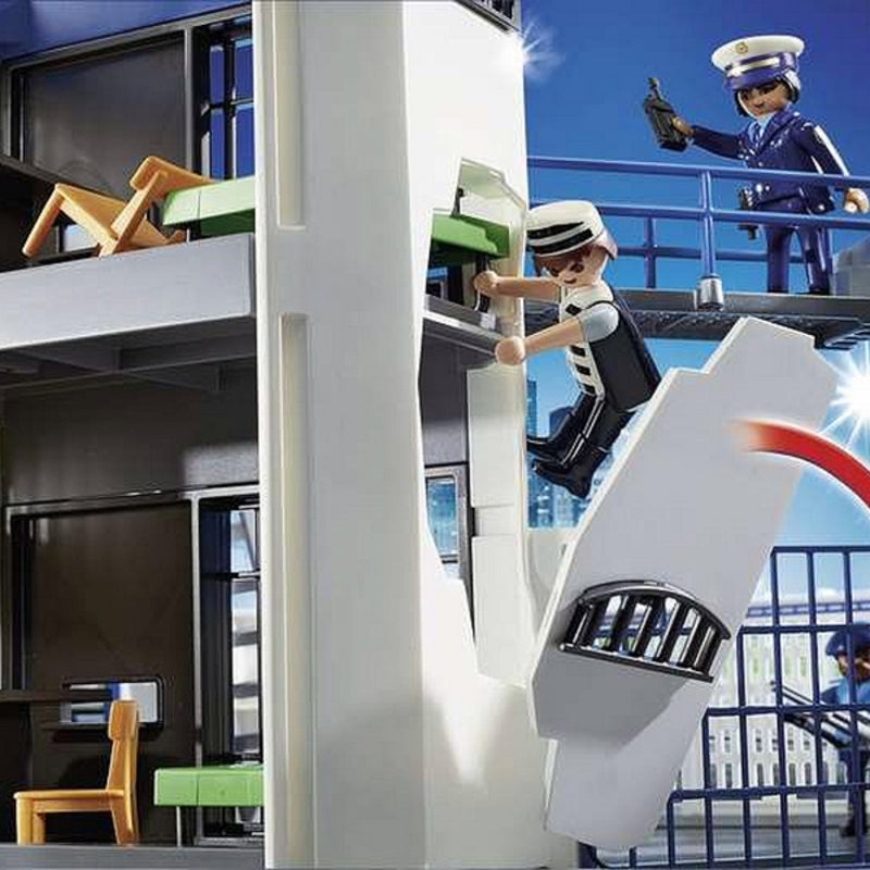 Playset City Action Police Station med Prison Playmobil 6919