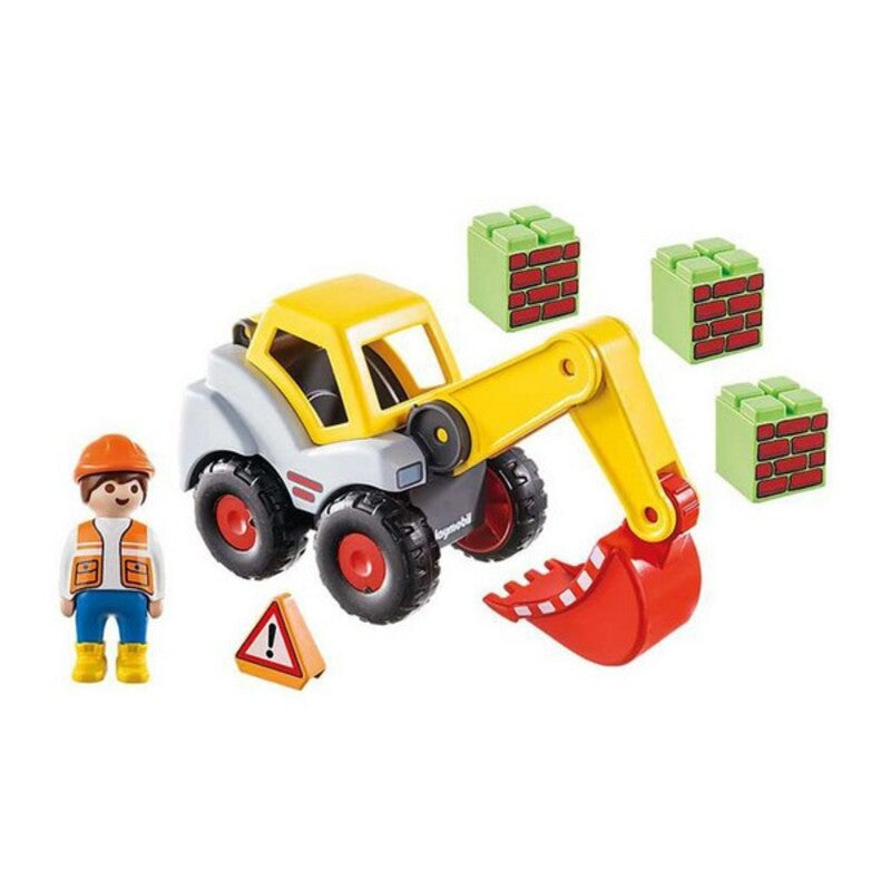 Speelset 1.2.3 Construction Playmobil 70125 (6 pc's)