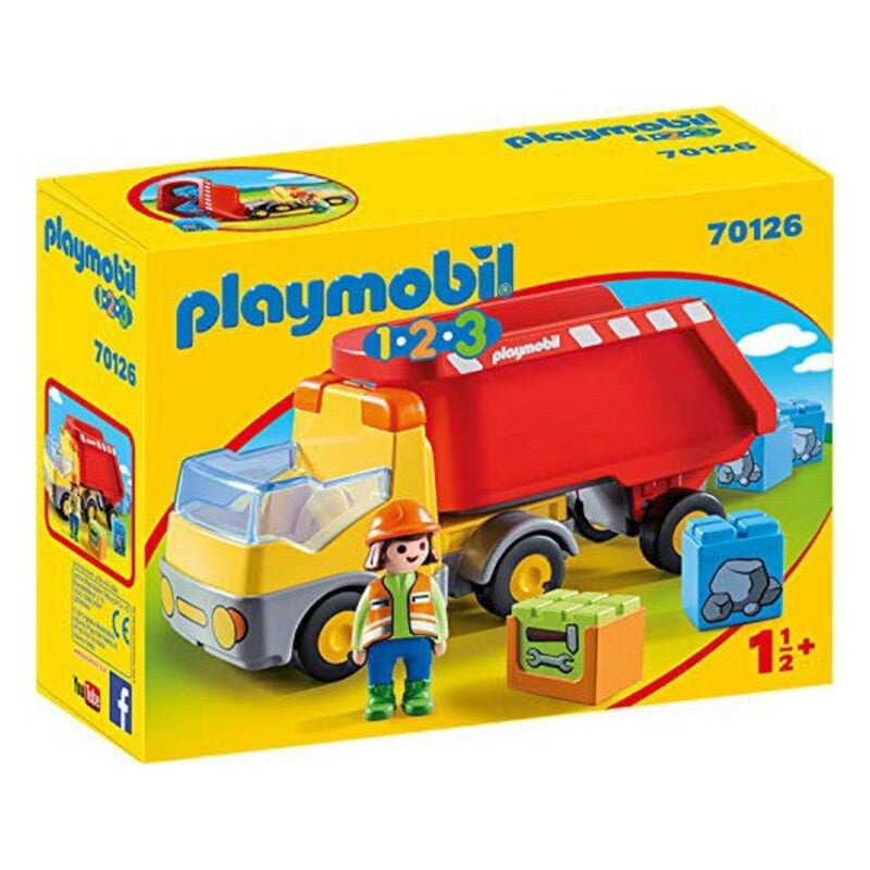 Playset 1.2.3 Construction PlayMobil 70126 (6 PC)