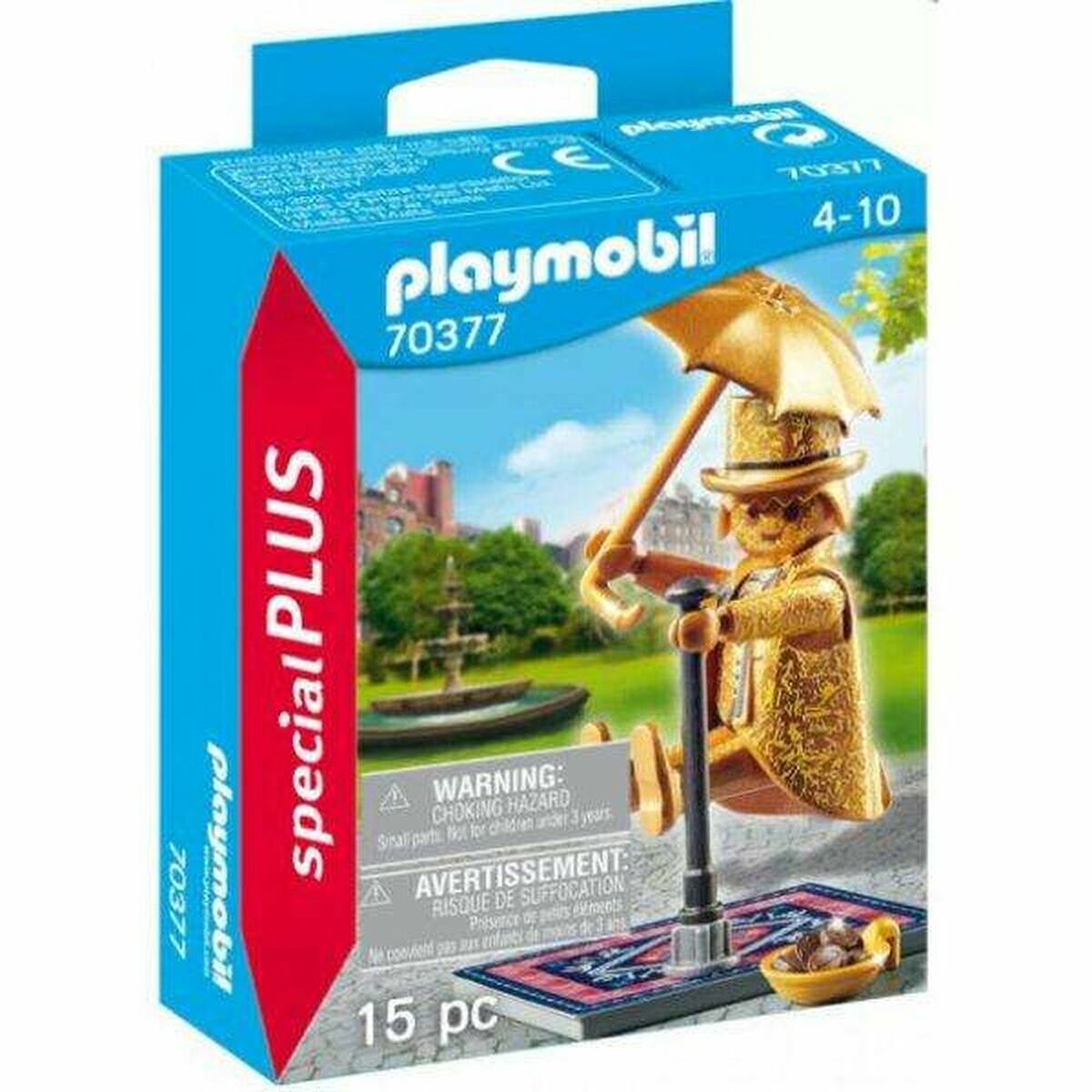 Figura congiunta Playmobil Special Plus Artist Street 70377 (15 pezzi)