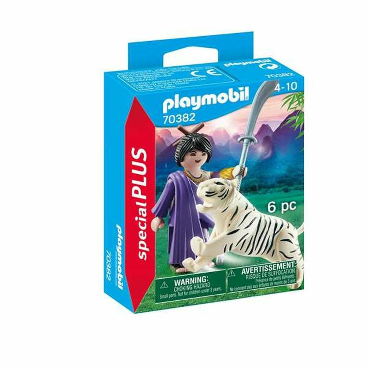 Jointed Figuur Playmobil 70382 Tiger Oriental 70382 (6 pc's)