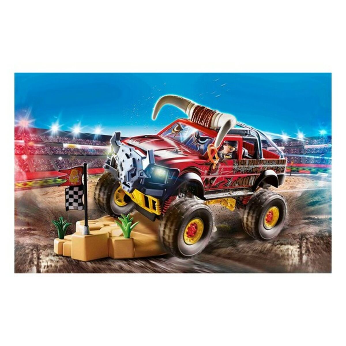 Monster Truck Horned Playmobil 70549 (57 PCs)