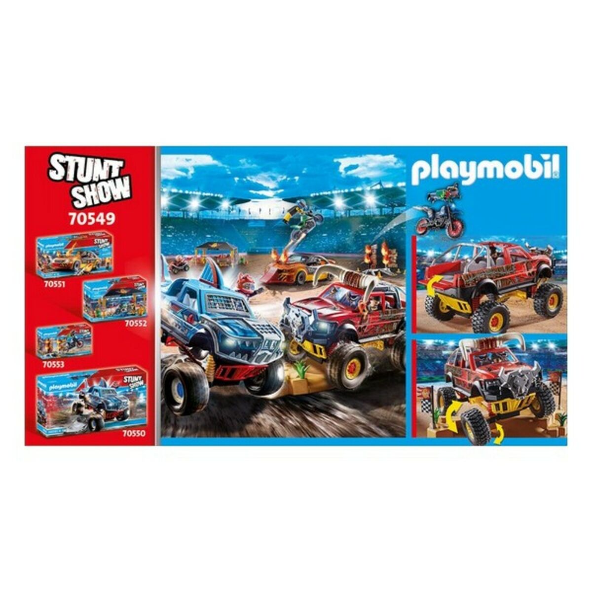 Monster Truck Playmobil 70549 (57 PC)