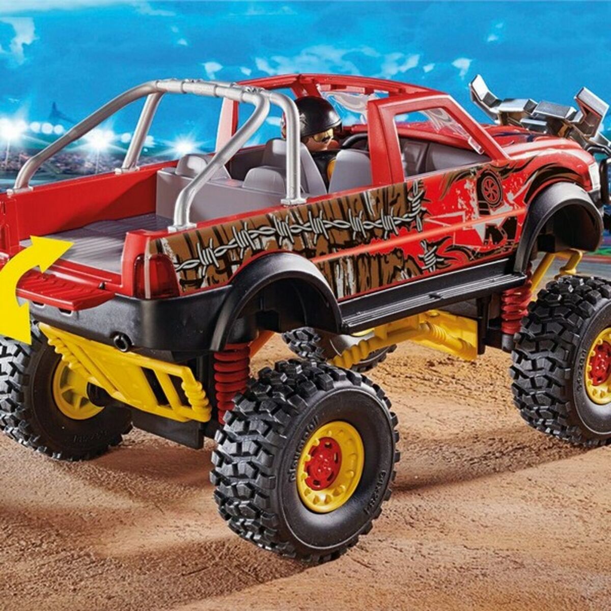 Monster Truck Horned PlayMobil 70549 (57 PC)