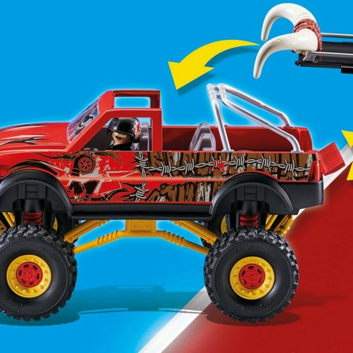 Monster Truck Playmobil 70549 (57 PC)