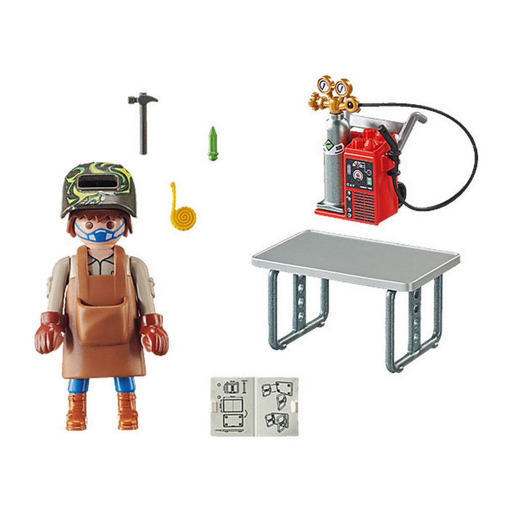 Playset Playmobil Special Plus Welder avec l'équipement 70597