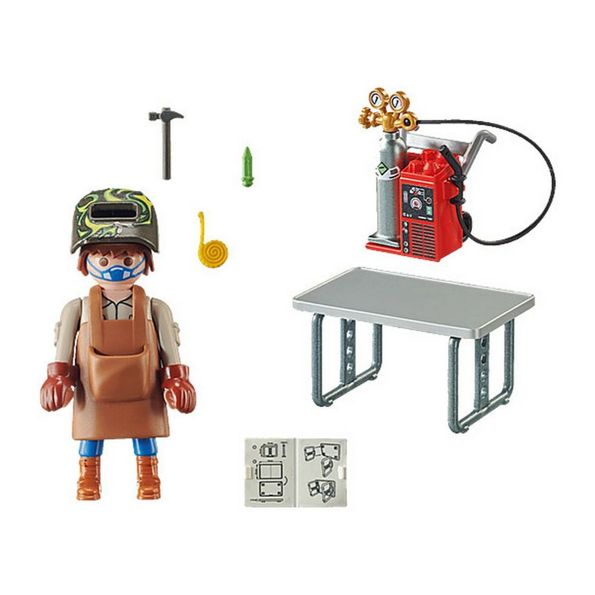 Playset Playmobil Special Plus Schweißer mit Ausrüstung 70597