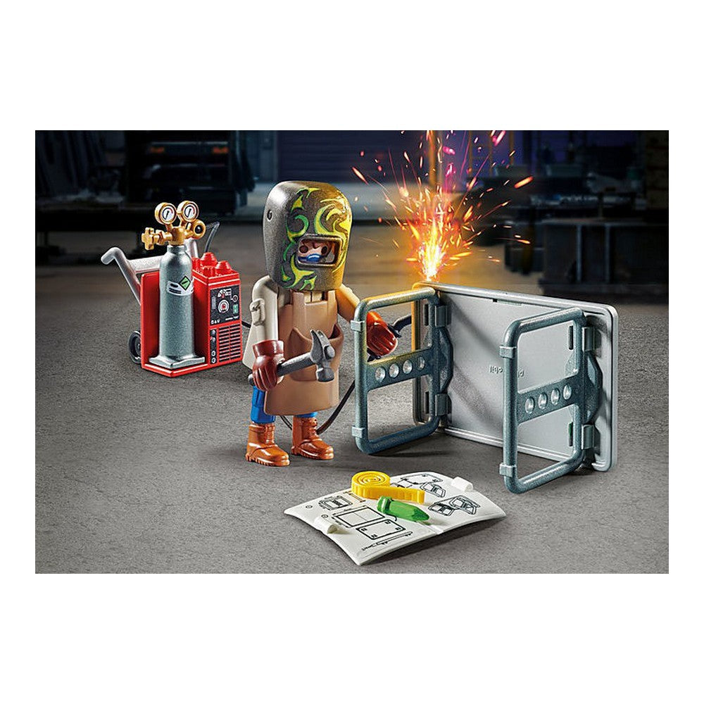 Playset Playmobil Special Plus Welder med udstyr 70597