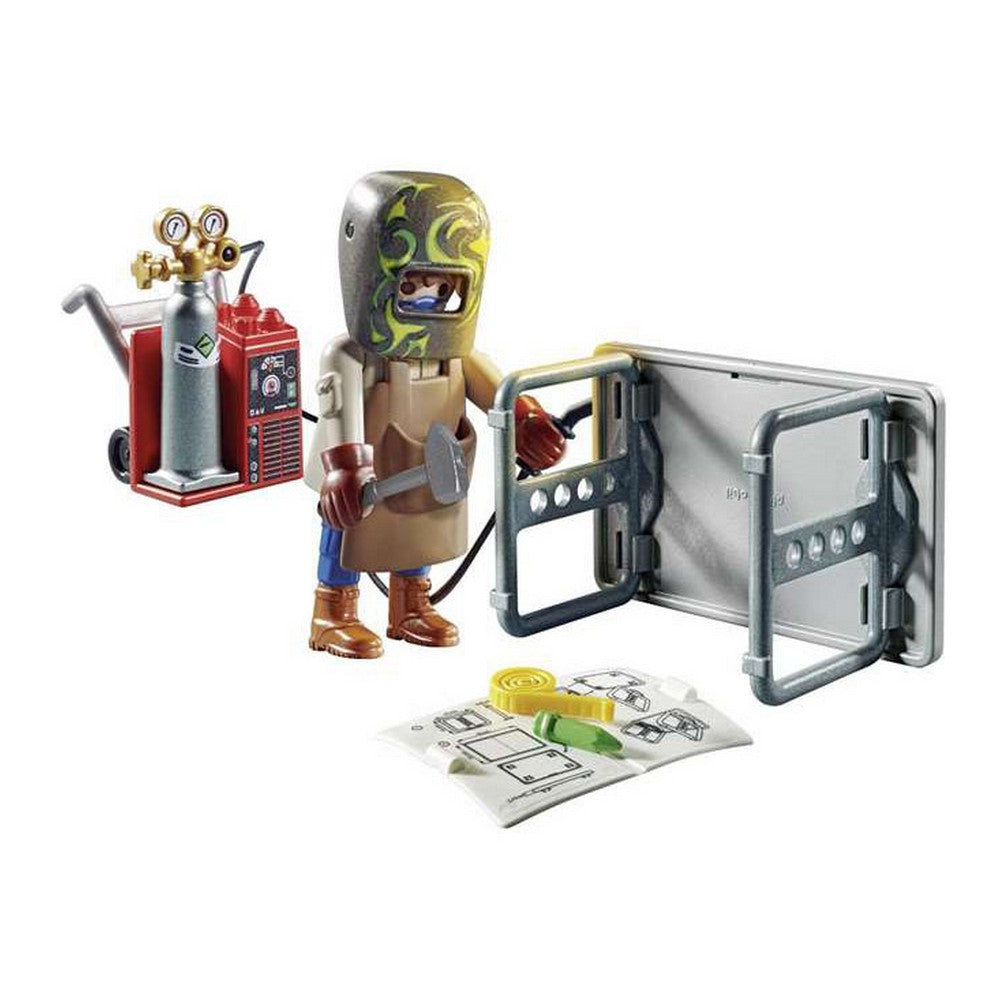 Playset Playmobil Special Plus Welder met apparatuur 70597