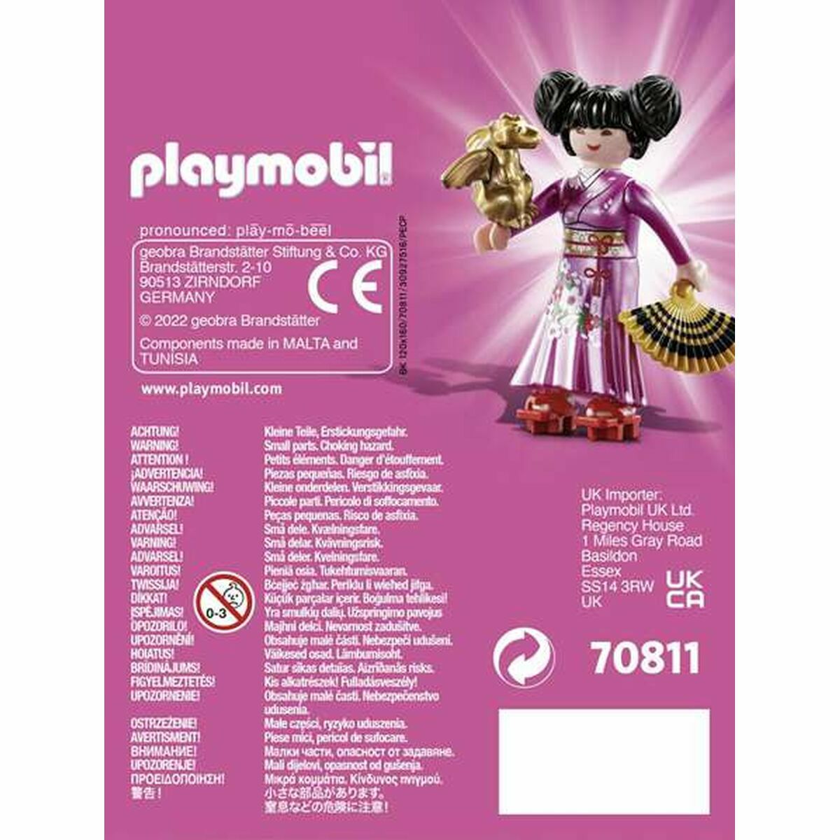 Jointed Figuur Playmobil Playmo-Friends 70811 Japanse Princess (7