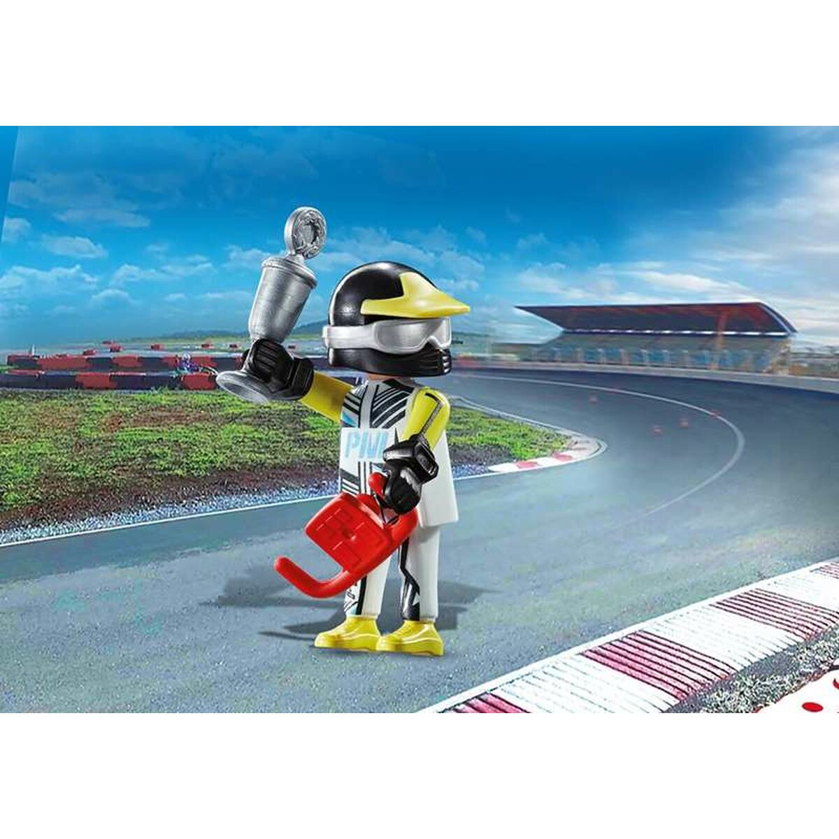 Figura Playmobil 70812 Driver di gara 70812 (8 PC)