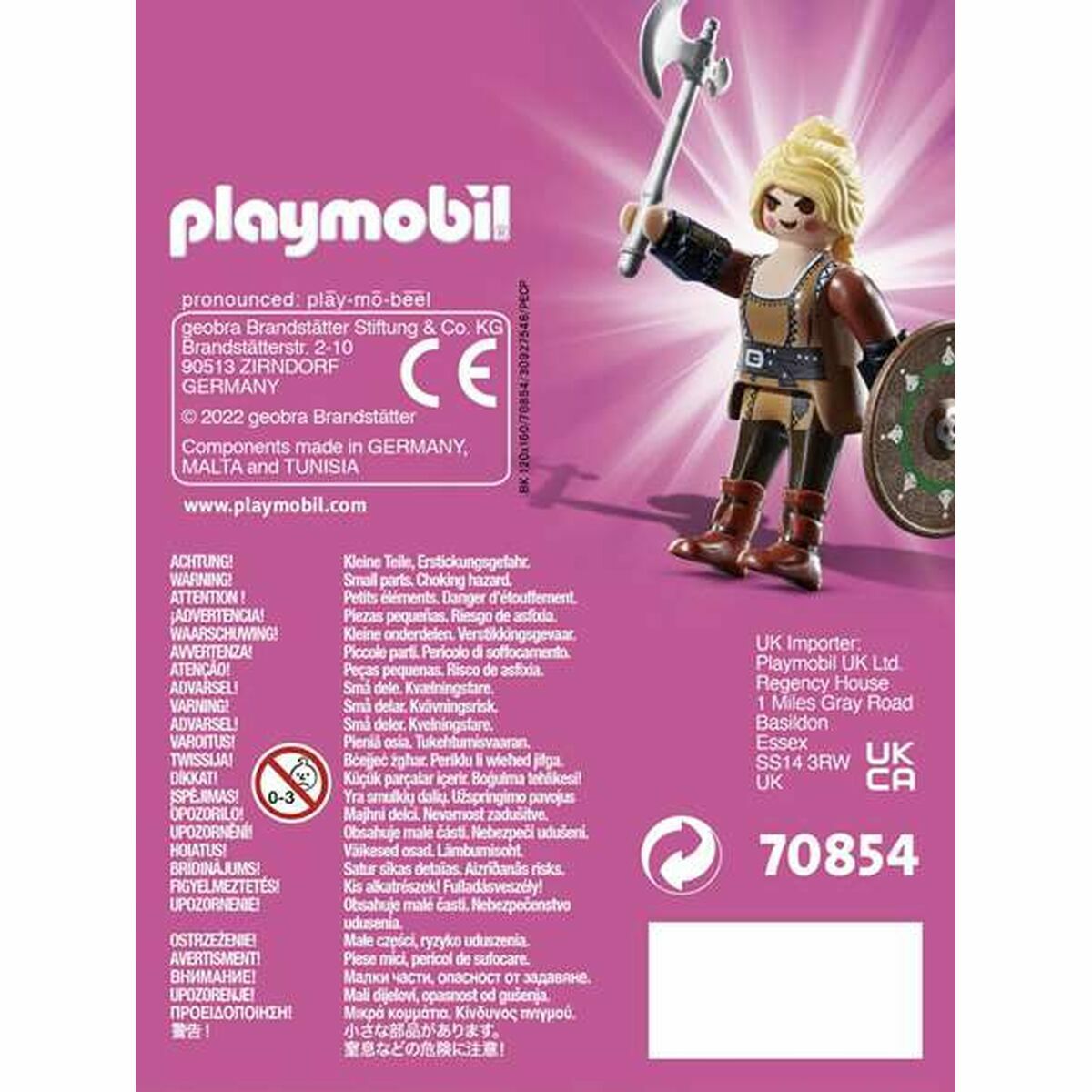 Nivel-figuuri Playmobil Playmo-Friends 70854 Nainen Viking (5 kpl)