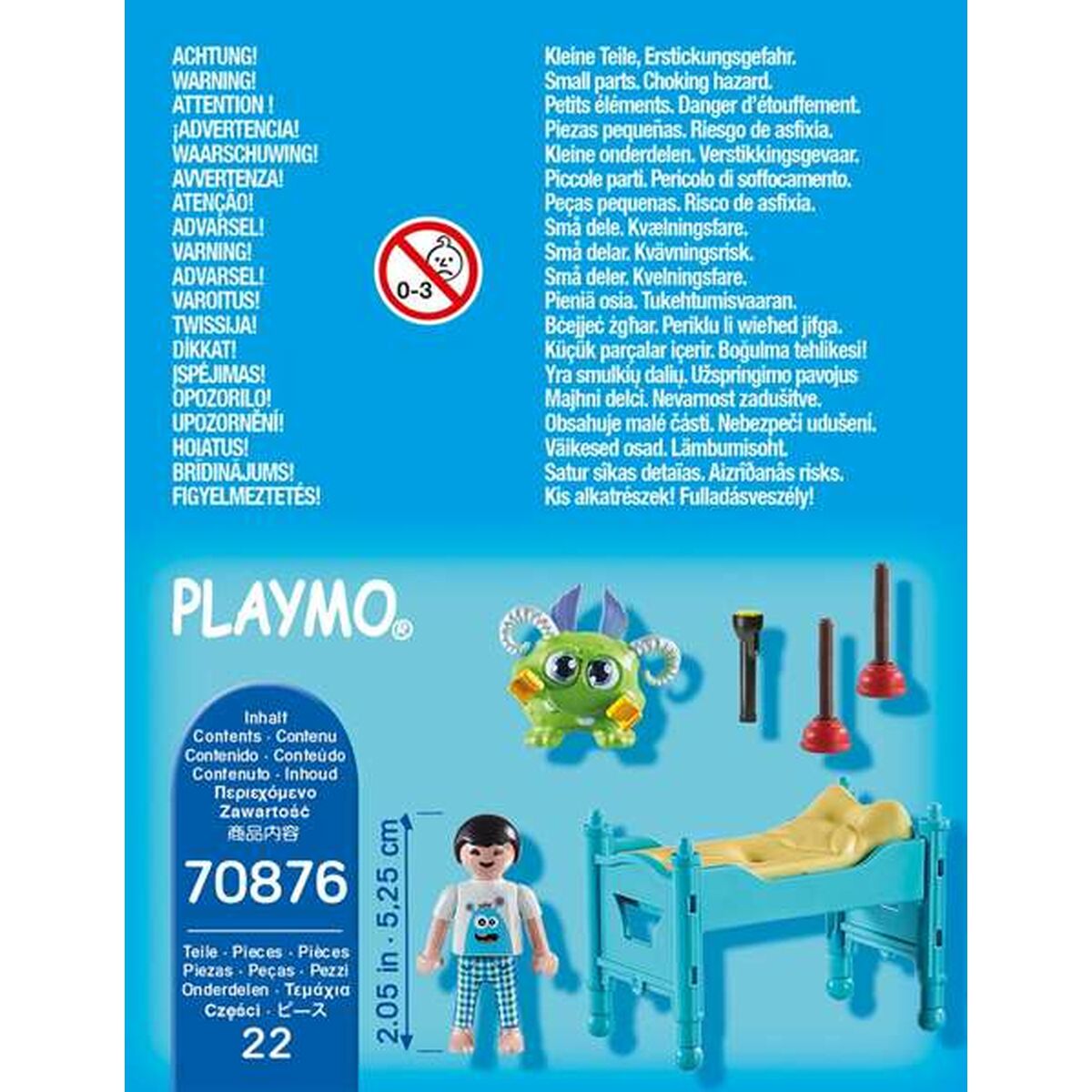 Gemeinsame Figur Playmobil 70876 Kinder Monster 70876 (22 PCs)