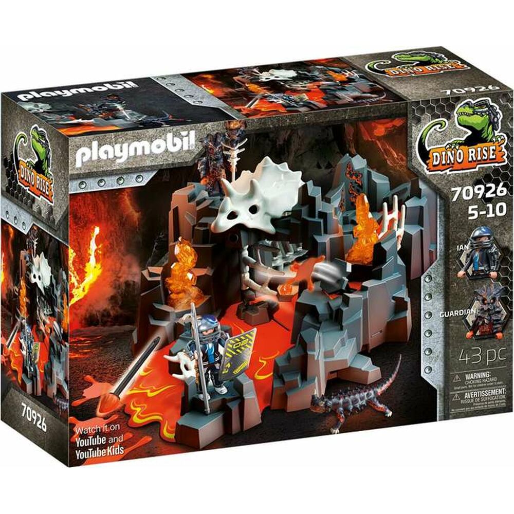 Playsset Playmobil Dino Rise Lava Fountain Guardian 70926