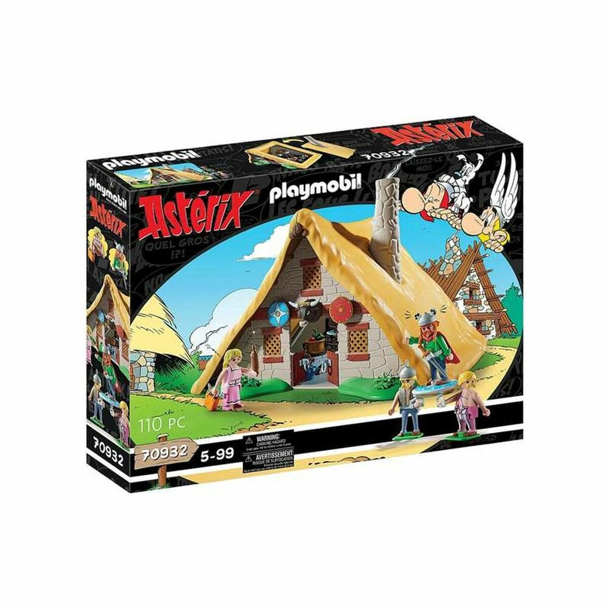 Playset Playmobil vitalStatistix Hut Astérix 70932 (110 pc's)