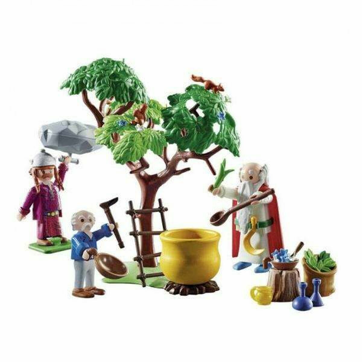 Playset Playmobil getAfix con il calderone della pozione magica Astérix