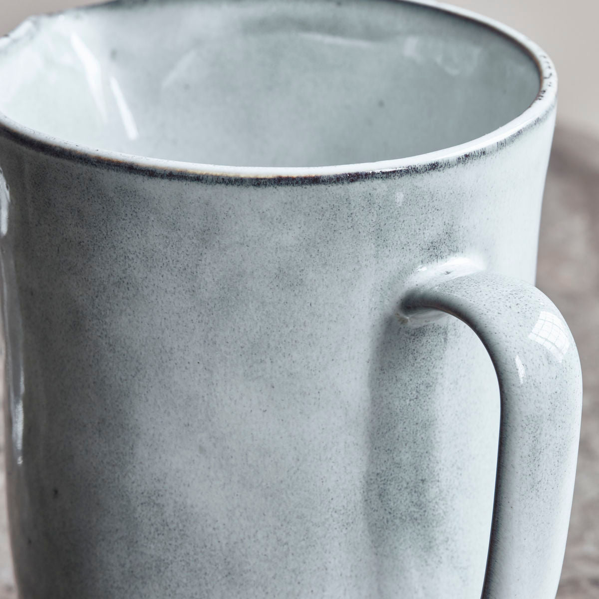 House Doctor Jug, Hdrustic, Gray/Blue