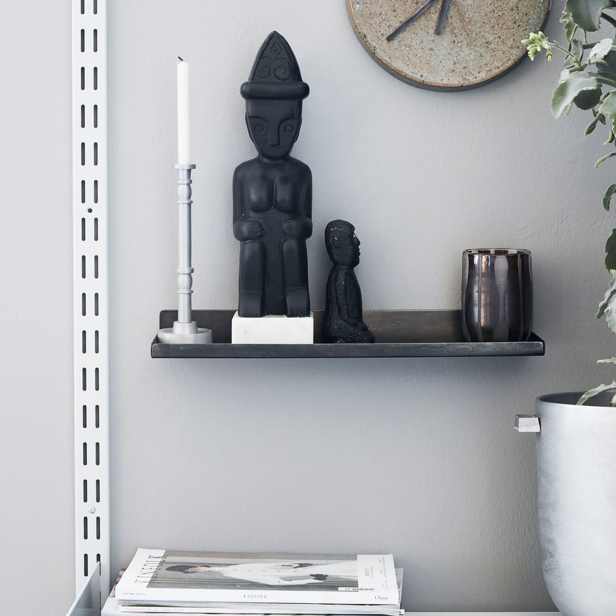 Huis Doctor Shelf, Hdboti, Black Antique