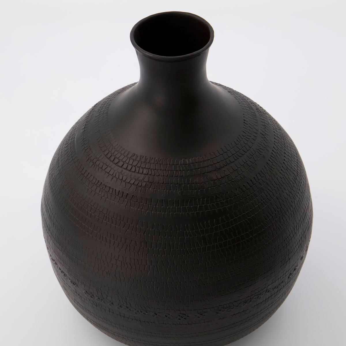 Huslege vase, hdeena, brun