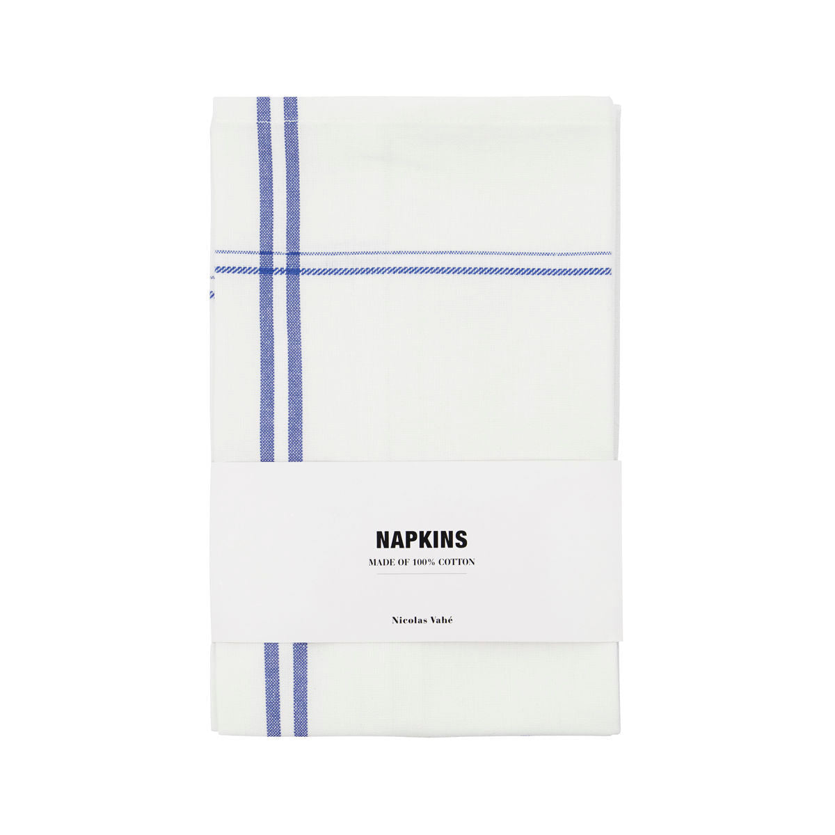 Nicolas Vahe Napkins, Nvamow, blanc / bleu