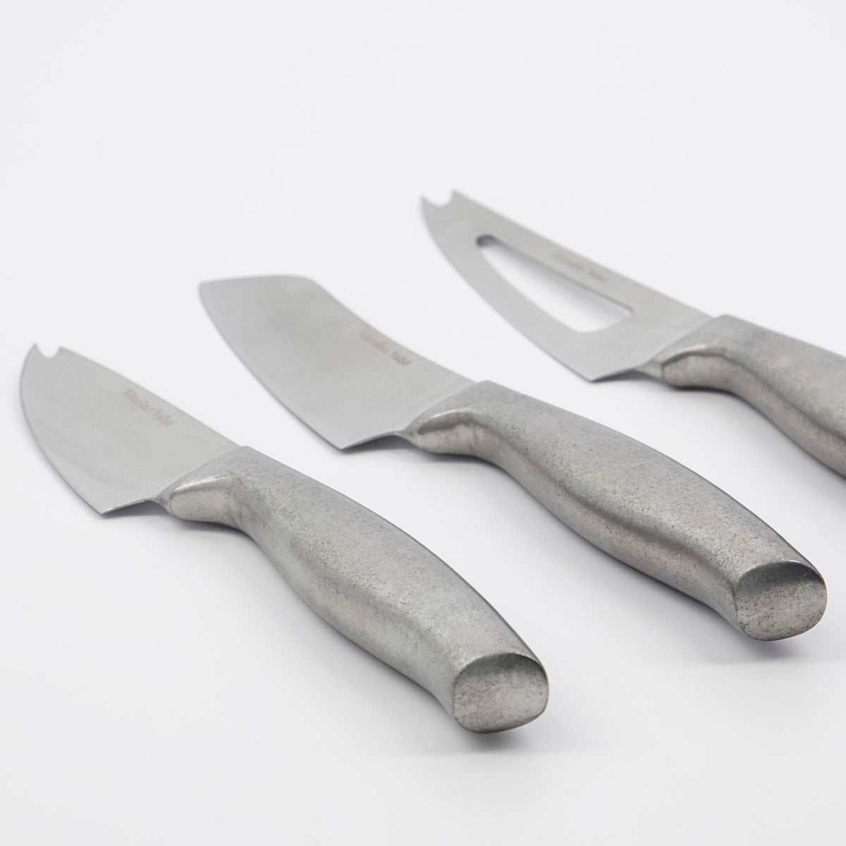 Nicolas Vahe Cheese Knives, NVFRAGE, Silver Finish