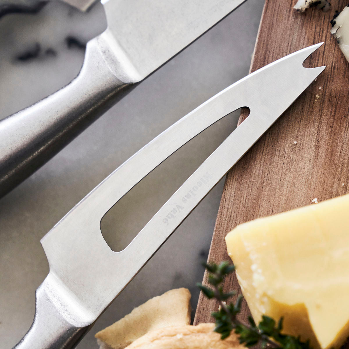 Nicolas Vahe Cheese Knives, NVFRAGE, Silver Finish