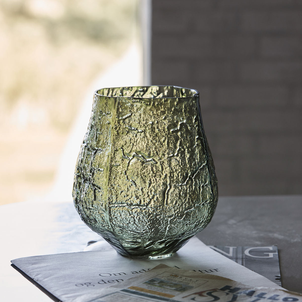 Huis Doctor Vase, Hdmoun, Dark Green