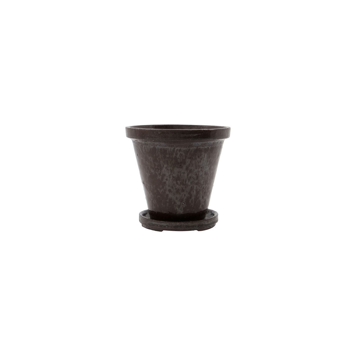 House Doctor Planter w. Fat, hdflower, brun