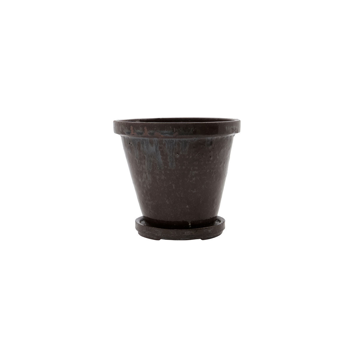 House Doctor Planter w. Fat, hdflower, brun